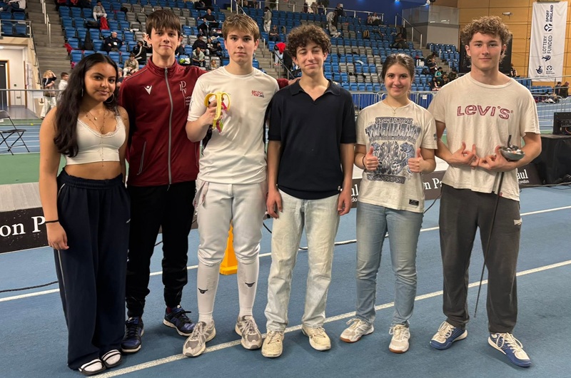 WFC fencers and friends